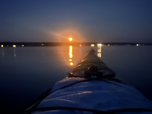 Sea Kayak Full Moon Trip