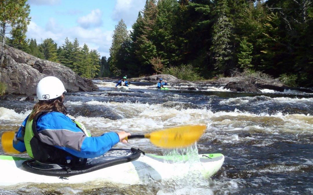 Maine White Water Kayaking Banner