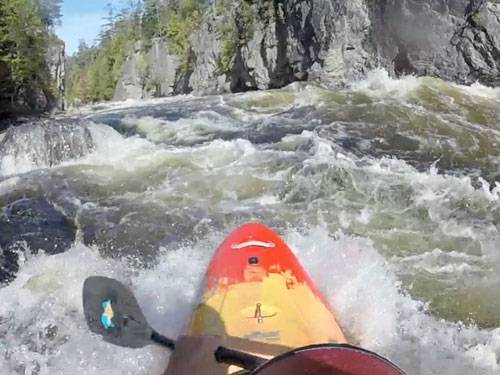 Whitewater Kayaking on the Penobscot River