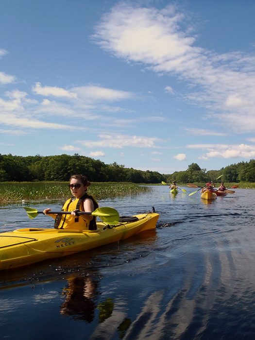 kayak trip maine