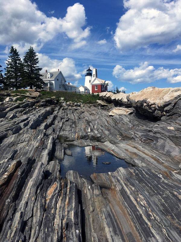 Maine Kayak Pemaquid Lighthouse Reflective Pool