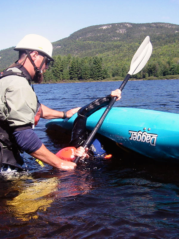 Whitewater Kayaking Roll